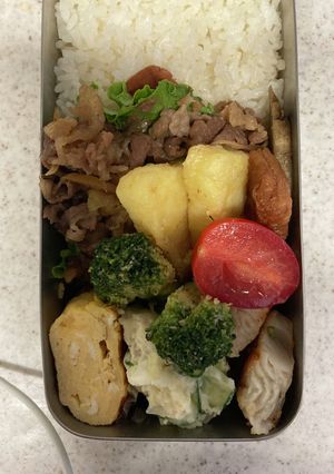 中学生　お弁当24日目-レシピのメイン写真