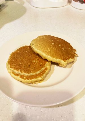 オートミール ホットケーキ ^._.^-レシピのメイン写真