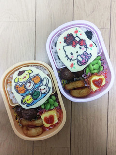 お弁当 双子 記録用♢☆♢-レシピのメイン写真