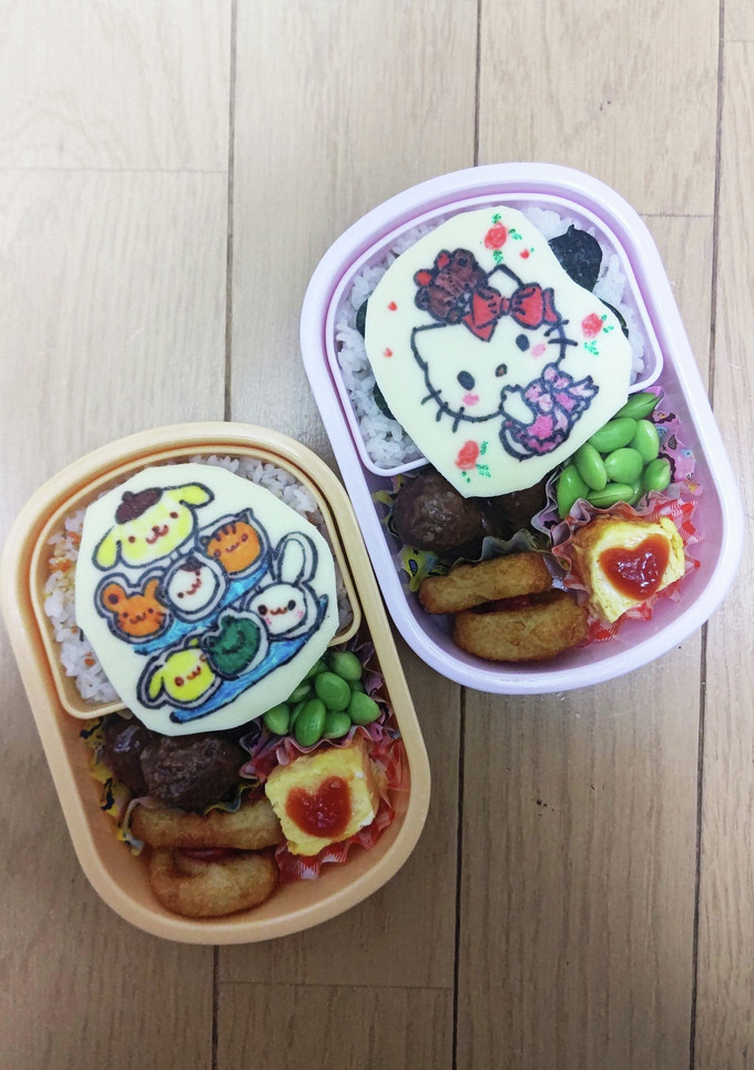 お弁当 双子 記録用♢☆♢-レシピのメイン写真