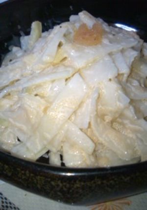 副菜に！大根のめんたいマヨ和え-レシピのメイン写真