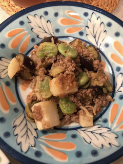 ひき肉と長芋の炒め物-レシピのメイン写真