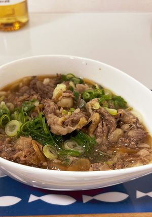 肉うどん-レシピのメイン写真