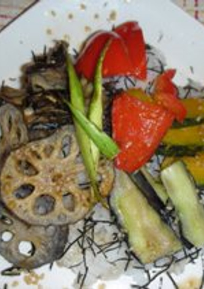 揚げ野菜のっけご飯-レシピのメイン写真