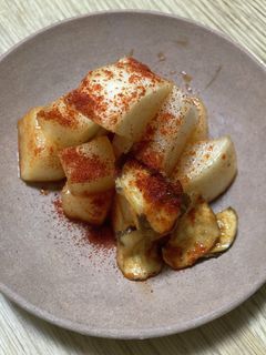 マカチップス入りの大きめカクテキ-レシピのメイン写真