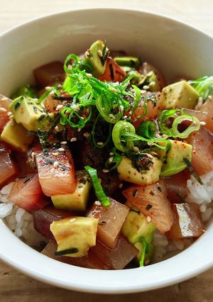mアボカドお造り丼(漬け丼)-レシピのメイン写真