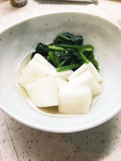 ☆簡単☆ほうれん草とはんぺんの煮びたし-レシピのメイン写真