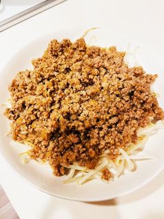もやしと豚肉味噌あんかけ-レシピのメイン写真