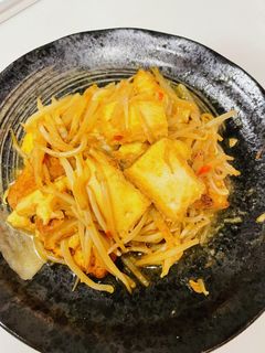 節約 もやしと厚揚げの豆板醤炒め-レシピのメイン写真