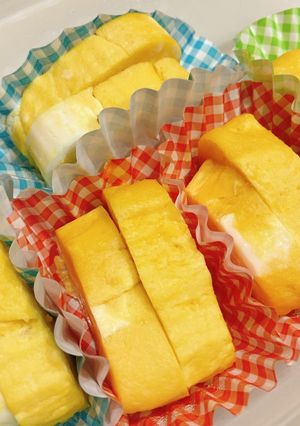アイラップで卵焼き！お弁当、冷凍保存OK-レシピのメイン写真