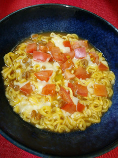 チーズ味噌ラーメン~納豆は合うのか~-レシピのメイン写真