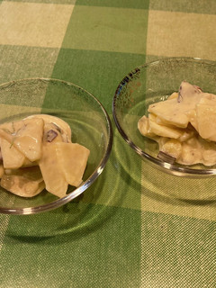 リンゴと薩摩芋のさっぱりヨーグルトサラダ-レシピのメイン写真