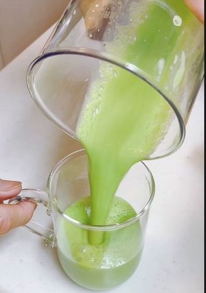 小松菜セロリハチミツヨーグルトスムージー-レシピのメイン写真