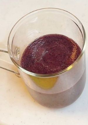 ブルーベリー新玉ネギきゅうりスムージー-レシピのメイン写真