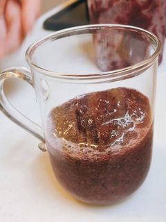 ブルーベリーアスパラキャベツスムージー-レシピのメイン写真