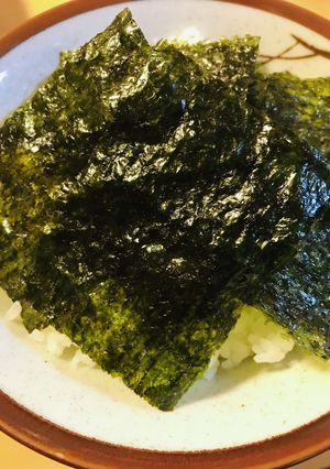 毎日のしろごはん●韓国海苔ごはん-レシピのメイン写真