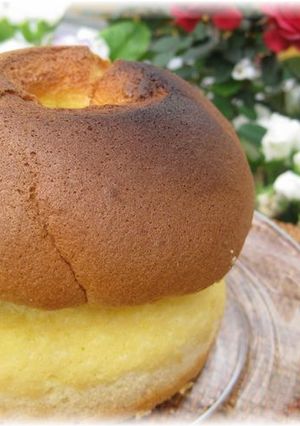*全卵*ふわっとしっとりシフォンケーキ-レシピのメイン写真