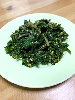 あしたばの胡麻和え-レシピのメイン写真