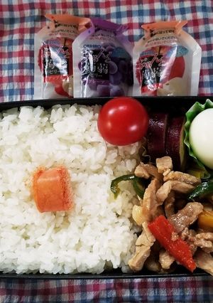 青椒肉絲風弁当(5.23)-レシピのメイン写真
