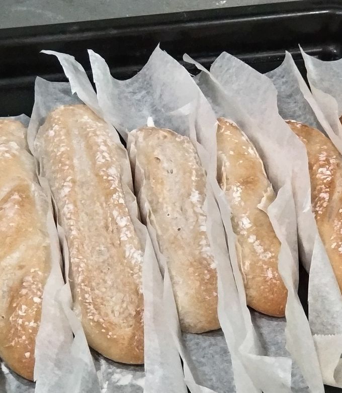 ホームベーカリーを使って簡単バゲット by ちゅうの台所