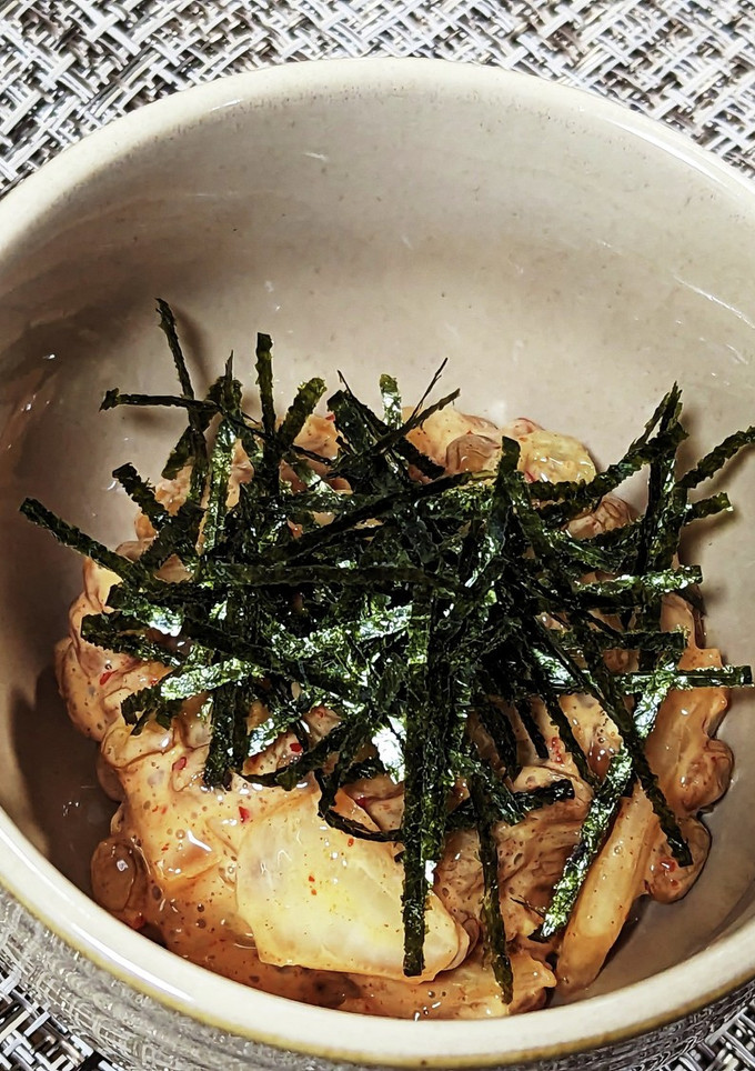 火を使わず5分で完成！旨すぎキムマヨ納豆-レシピのメイン写真