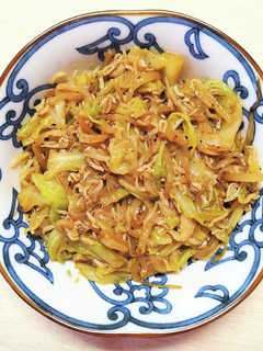 ジャコとキャベツ もやしの 簡単炒め♬-レシピのメイン写真
