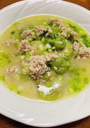 塩麹de簡単へちま煮-レシピのメイン写真