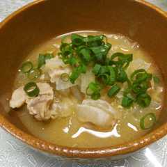 รูปของ トロトロ新たまねぎ豚汁