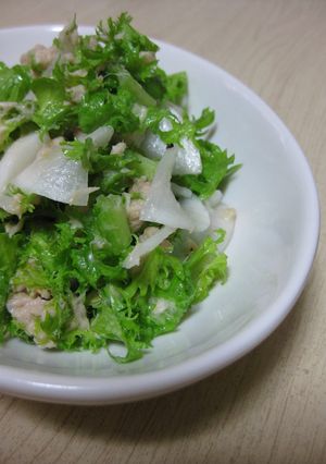 *かぶとわさび菜のサラダ*-レシピのメイン写真