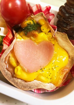餃子の皮を使って こども大好きお弁当-レシピのメイン写真
