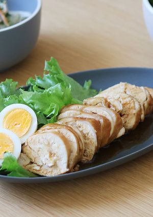 レンジで簡単！鶏むね肉チャーシュー-レシピのメイン写真