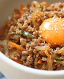 レンジで簡単！プルコギそぼろ丼