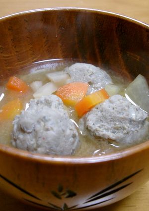 新鮮いわしで滋味深ーい☆つみれ汁-レシピのメイン写真