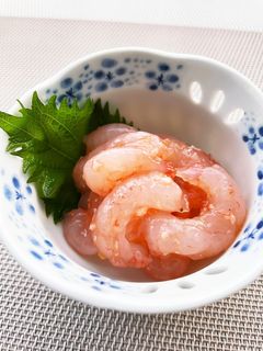 簡単 甘エビ塩麹漬け-レシピのメイン写真