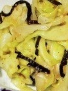 春キャベツの塩昆布和え-レシピのメイン写真