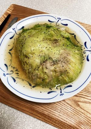 レタス消費 豚肉の重ね煮-レシピのメイン写真