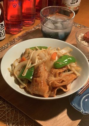 豚スラ焼肉のタレ炒め✨-レシピのメイン写真