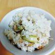 アスパラガスの炊き込みご飯