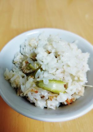 アスパラガスの炊き込みご飯-レシピのメイン写真