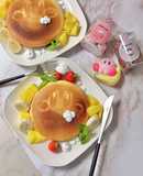 中力粉でもちもちカービィパンケーキ