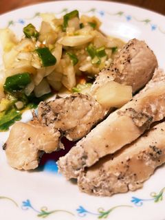 鶏ハムとオニオンソース-レシピのメイン写真