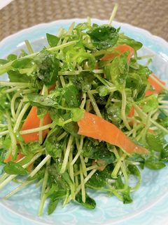豆苗の中華和え-レシピのメイン写真