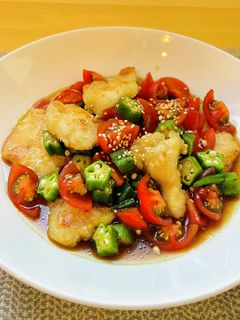 鶏の夏野菜南蛮漬け-レシピのメイン写真