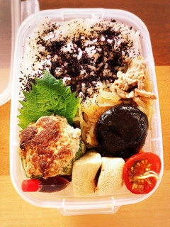 作り置き♪♪ピーマン肉詰め和食お弁当-レシピのメイン写真