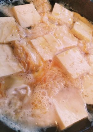 ダイエットメニュー木綿豆腐の卵とじ-レシピのメイン写真