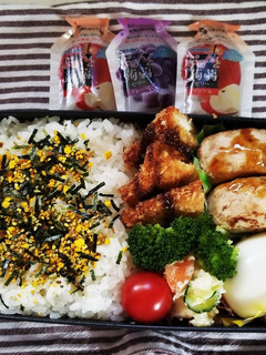 ササミカツとつくね弁当(5.24)-レシピのメイン写真