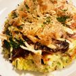 糖質OFF豆腐とキャベツのお好み焼き風