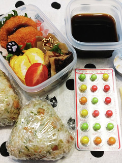 高1!男子弁当!悪魔のおにぎり 25-レシピのメイン写真
