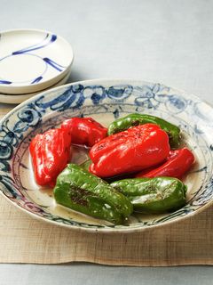 ピーマンの丸ごと煮浸し♪-レシピのメイン写真