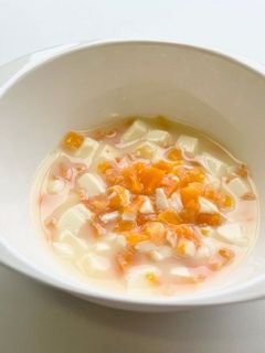 【離乳食】7か月から 豆腐のミルク煮-レシピのメイン写真
